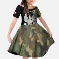 Poland Home Army Kid Short Sleeve Dress Armia Krajowa Military Eagle
