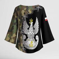 Poland Home Army Kimono Sleeve Blouse Armia Krajowa Military Eagle