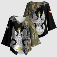 Poland Home Army Kimono Sleeve Blouse Armia Krajowa Military Eagle