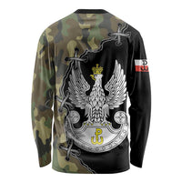 Poland Home Army Long Sleeve Shirt Armia Krajowa Military Eagle