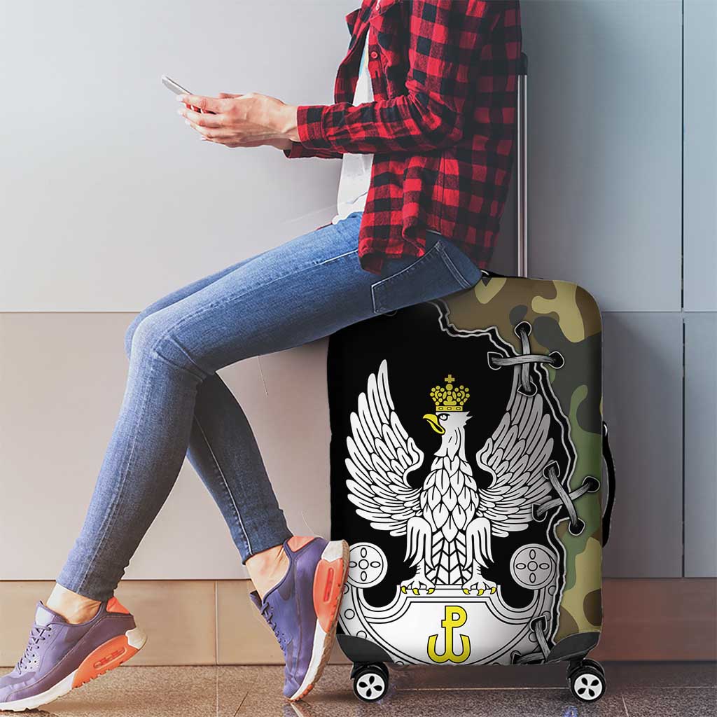 Poland Home Army Luggage Cover Armia Krajowa Military Eagle