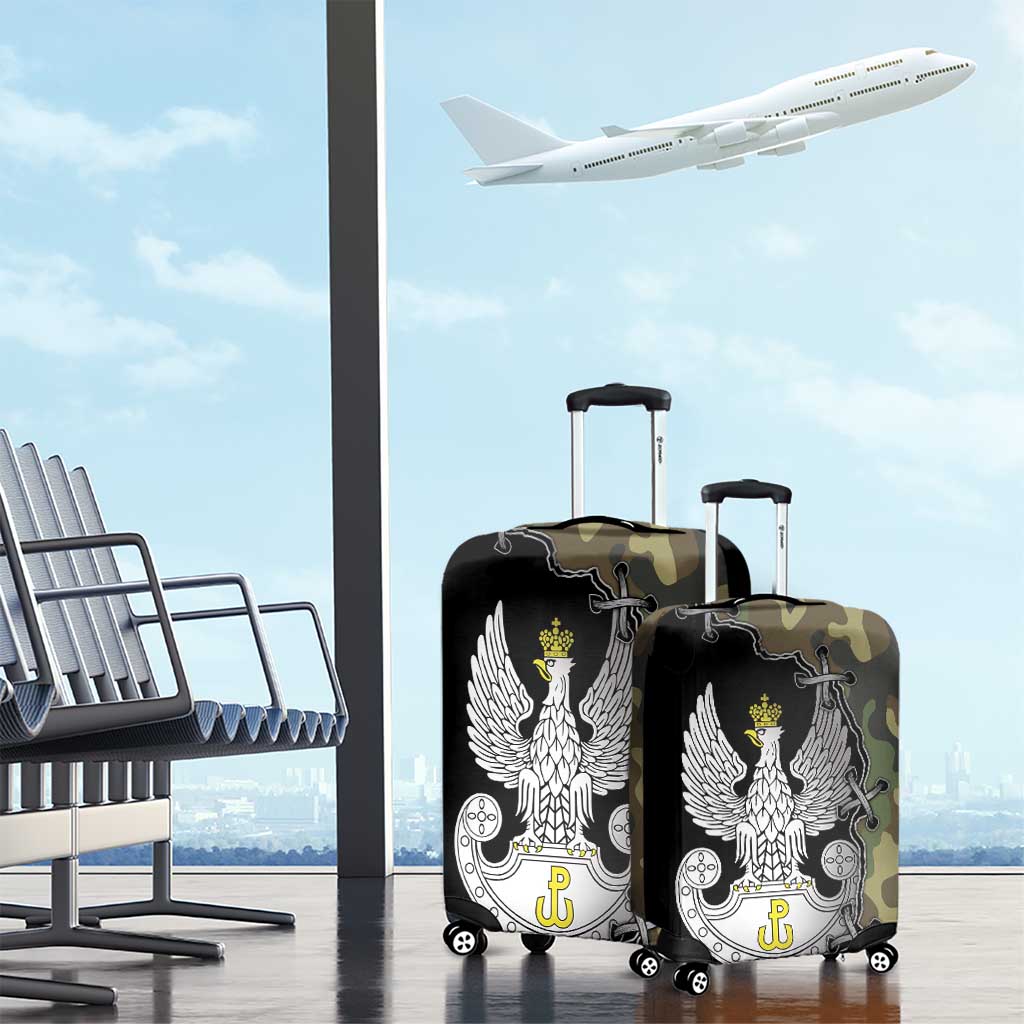 Poland Home Army Luggage Cover Armia Krajowa Military Eagle