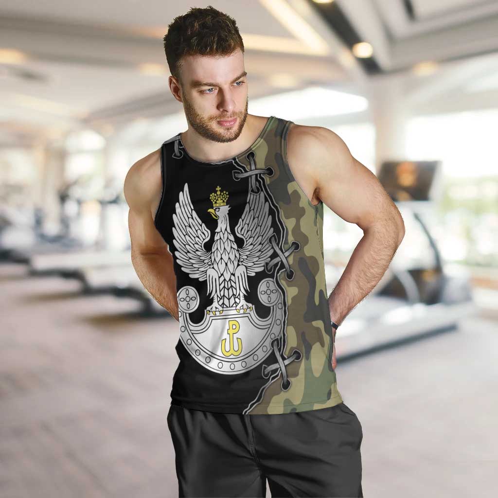 Poland Home Army Men Tank Top Armia Krajowa Military Eagle