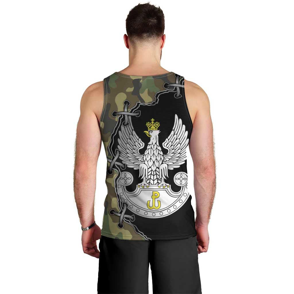 Poland Home Army Men Tank Top Armia Krajowa Military Eagle