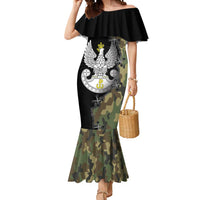 Poland Home Army Mermaid Dress Armia Krajowa Military Eagle