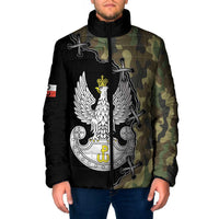 Poland Home Army Padded Jacket Armia Krajowa Military Eagle