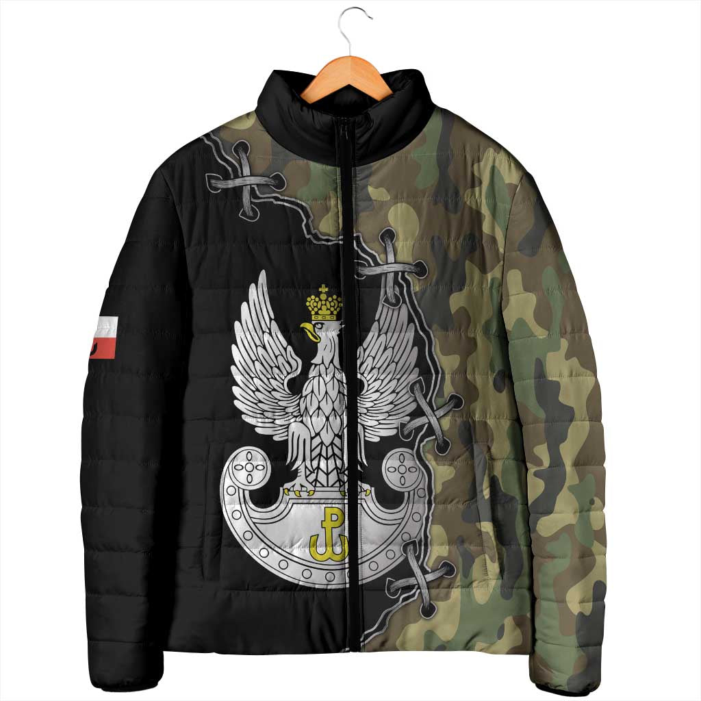 Poland Home Army Padded Jacket Armia Krajowa Military Eagle