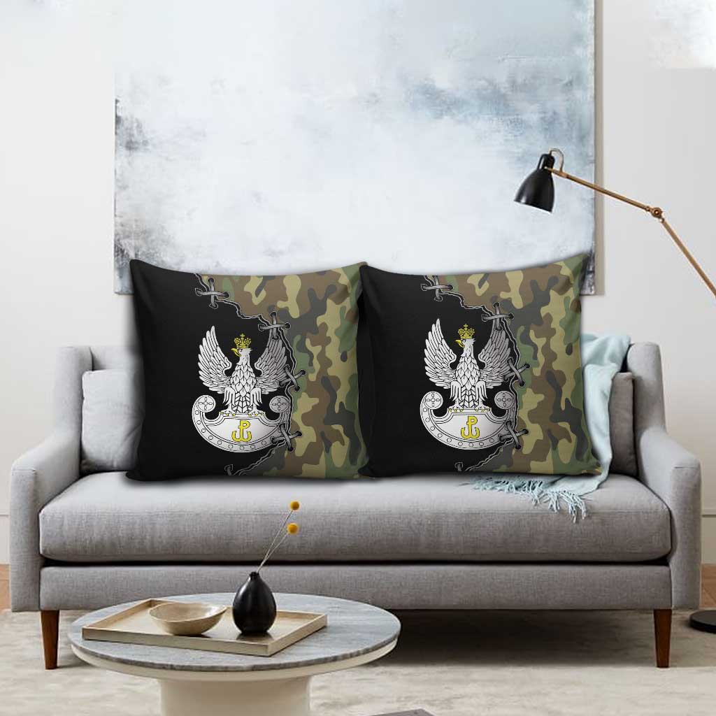 Poland Home Army Pillow Cover Armia Krajowa Military Eagle