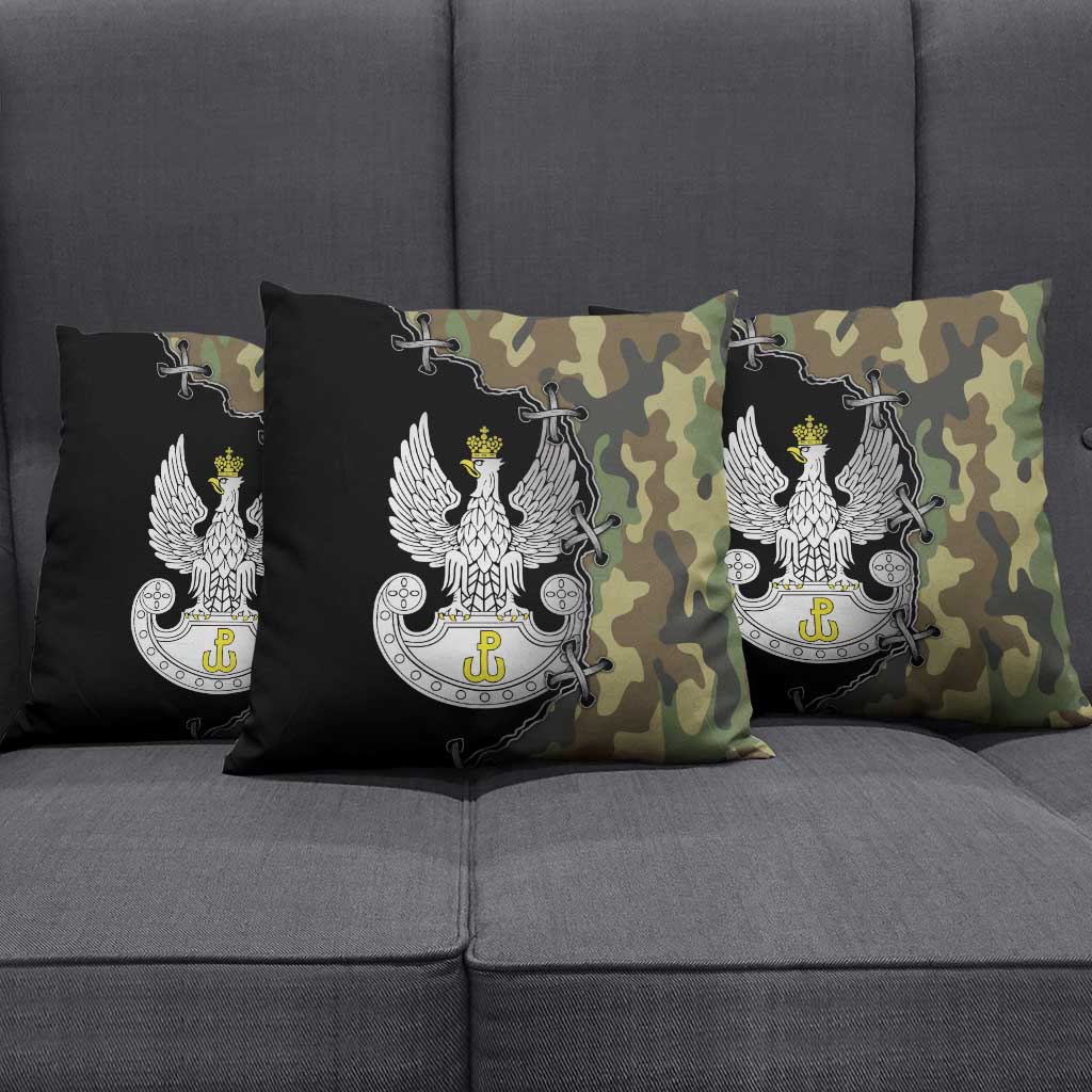 Poland Home Army Pillow Cover Armia Krajowa Military Eagle