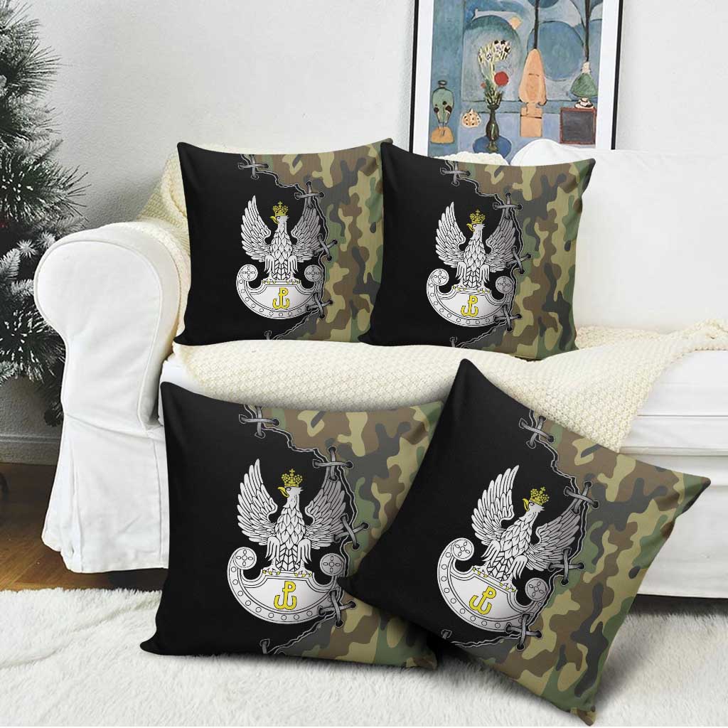 Poland Home Army Pillow Cover Armia Krajowa Military Eagle