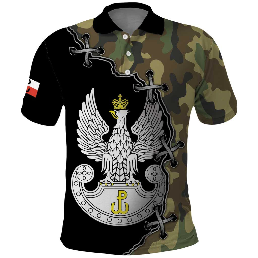 Poland Home Army Polo Shirt Armia Krajowa Military Eagle