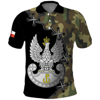 Poland Home Army Polo Shirt Armia Krajowa Military Eagle