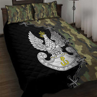 Poland Home Army Quilt Bed Set Armia Krajowa Military Eagle