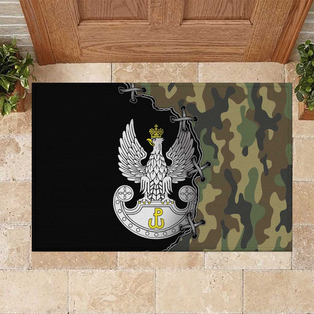 Poland Home Army Rubber Doormat Armia Krajowa Military Eagle