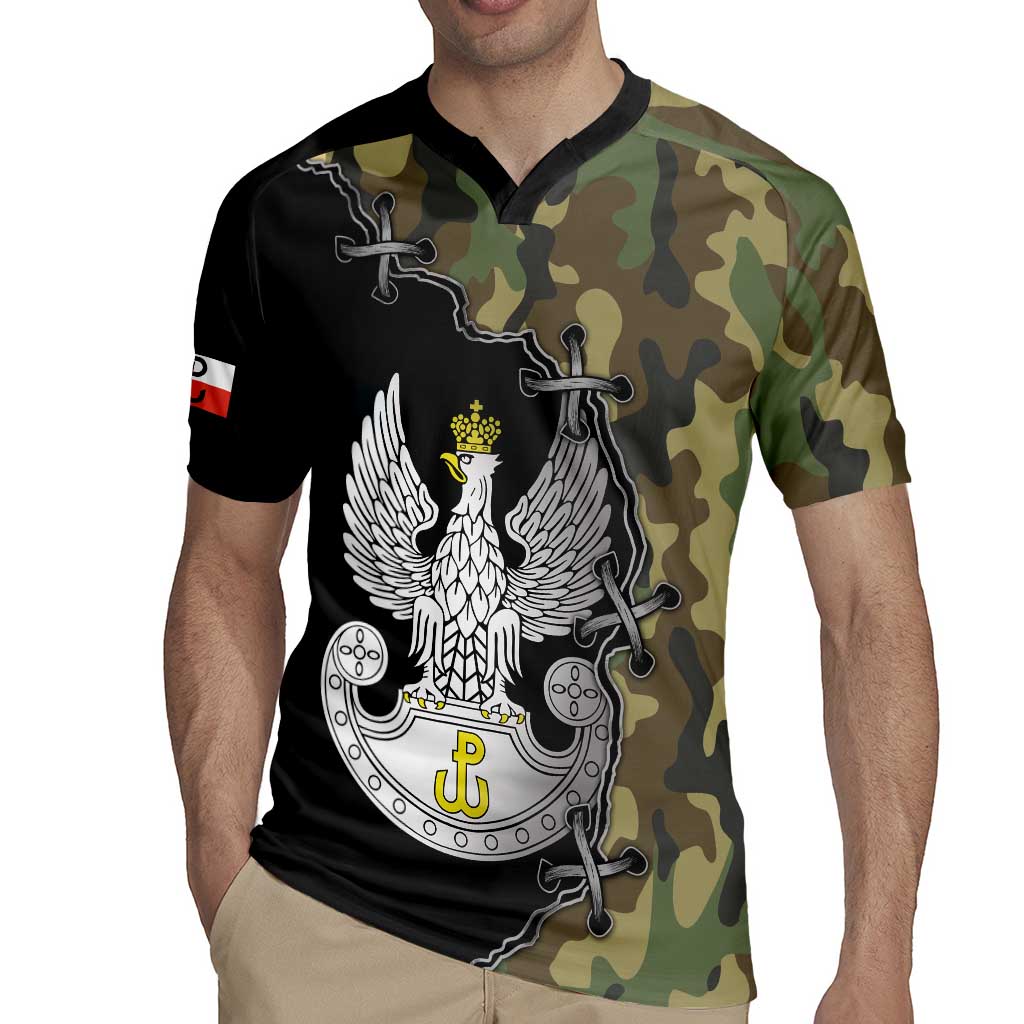 Poland Home Army Rugby Jersey Armia Krajowa Military Eagle