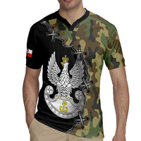 Poland Home Army Rugby Jersey Armia Krajowa Military Eagle