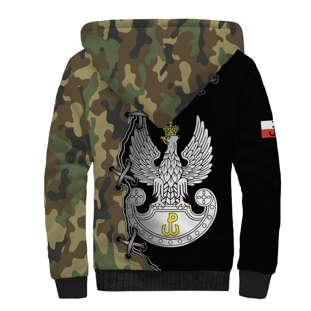 Poland Home Army Sherpa Hoodie Armia Krajowa Military Eagle