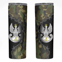 Poland Home Army Skinny Tumbler Armia Krajowa Military Eagle