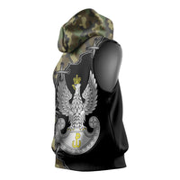 Poland Home Army Sleeveless Hoodie Armia Krajowa Military Eagle
