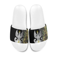 Poland Home Army Slide Sandals Armia Krajowa Military Eagle