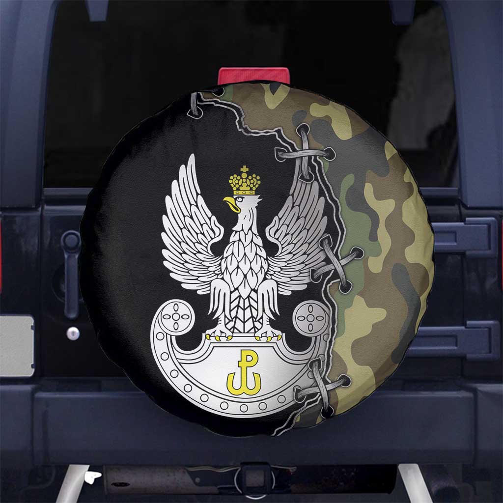 Poland Home Army Spare Tire Cover Armia Krajowa Military Eagle