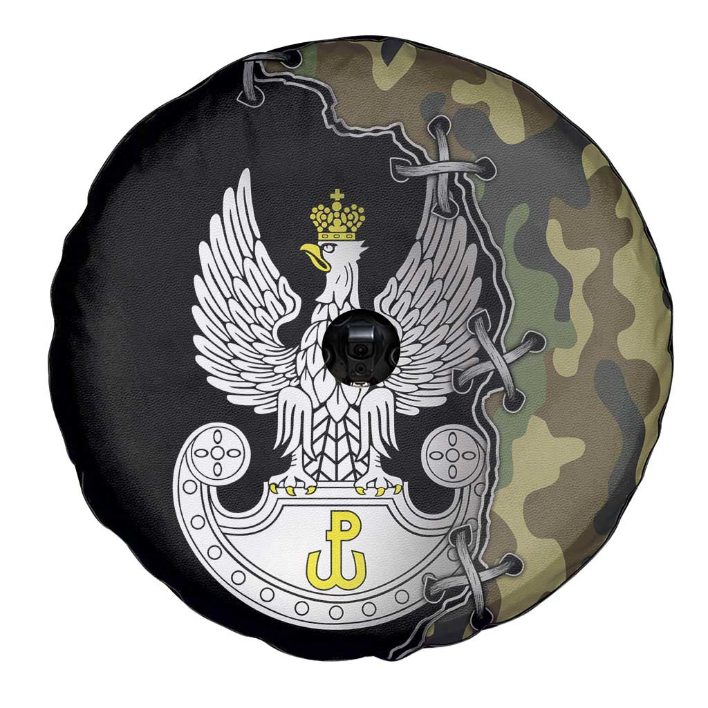 Poland Home Army Spare Tire Cover Armia Krajowa Military Eagle
