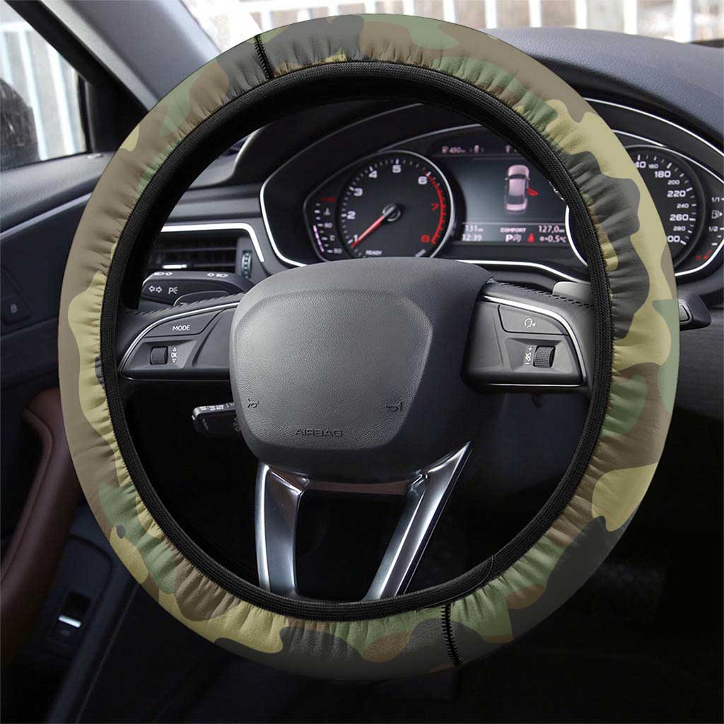 Poland Home Army Steering Wheel Cover Armia Krajowa Military Eagle