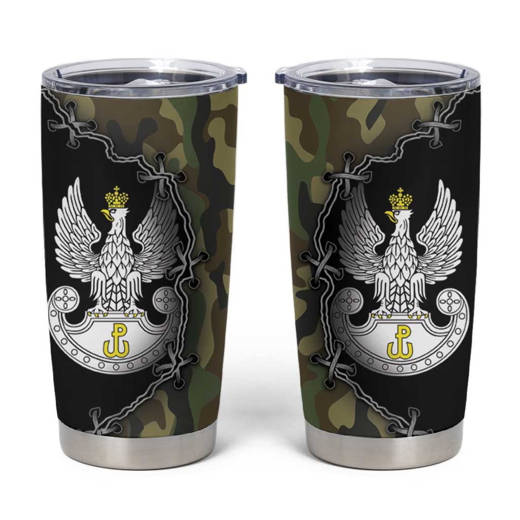 Poland Home Army Tumbler Cup Armia Krajowa Military Eagle