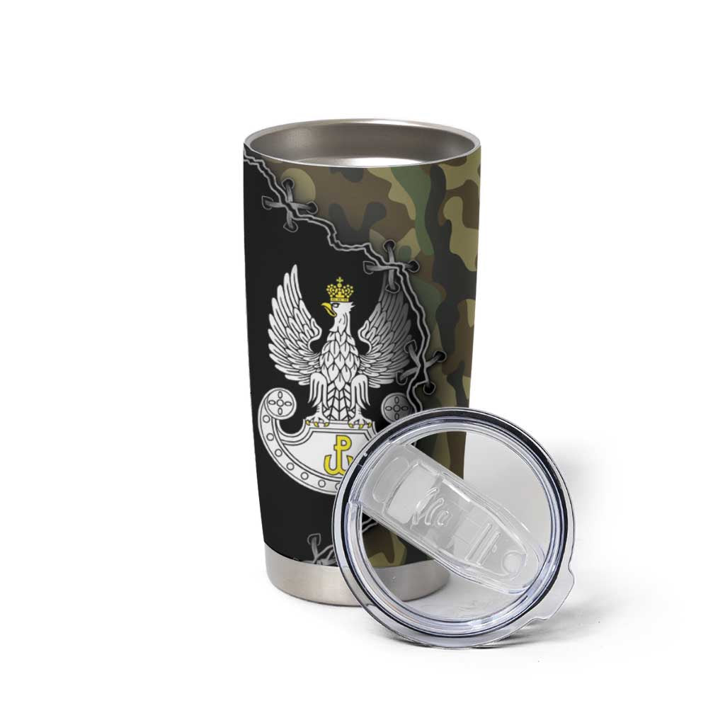 Poland Home Army Tumbler Cup Armia Krajowa Military Eagle