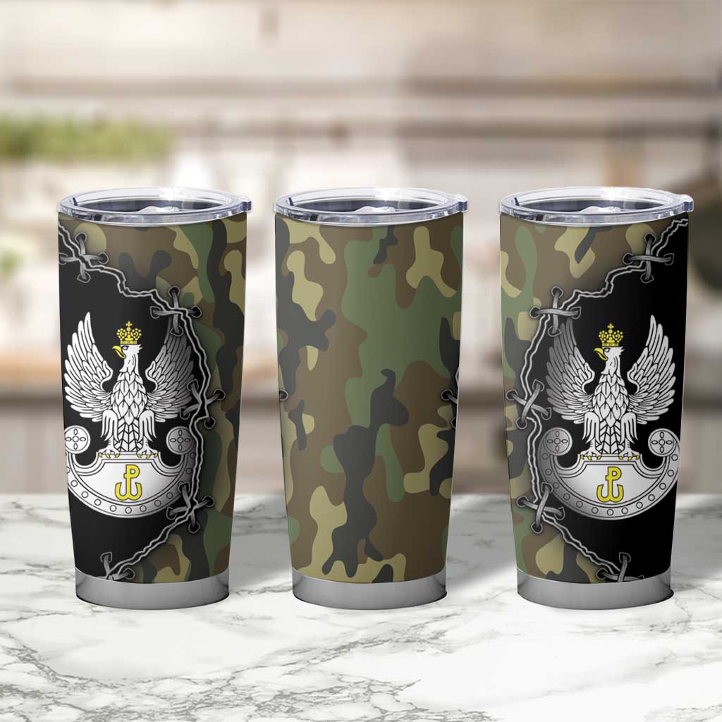 Poland Home Army Tumbler Cup Armia Krajowa Military Eagle