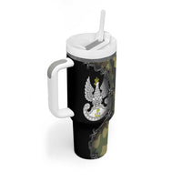 Poland Home Army Tumbler With Handle Armia Krajowa Military Eagle