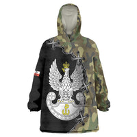 Poland Home Army Wearable Blanket Hoodie Armia Krajowa Military Eagle