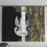 Poland Home Army Window Curtain Armia Krajowa Military Eagle