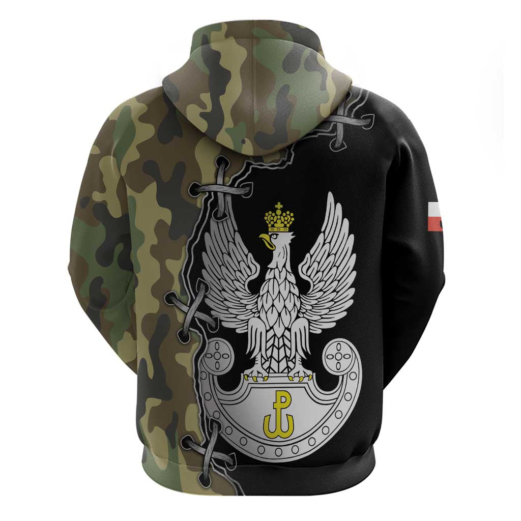Poland Home Army Zip Hoodie Armia Krajowa Military Eagle