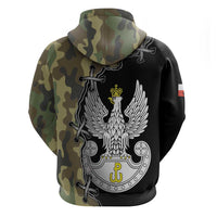 Poland Home Army Zip Hoodie Armia Krajowa Military Eagle