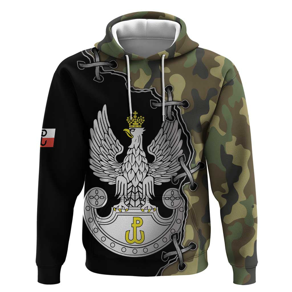 Poland Home Army Zip Hoodie Armia Krajowa Military Eagle
