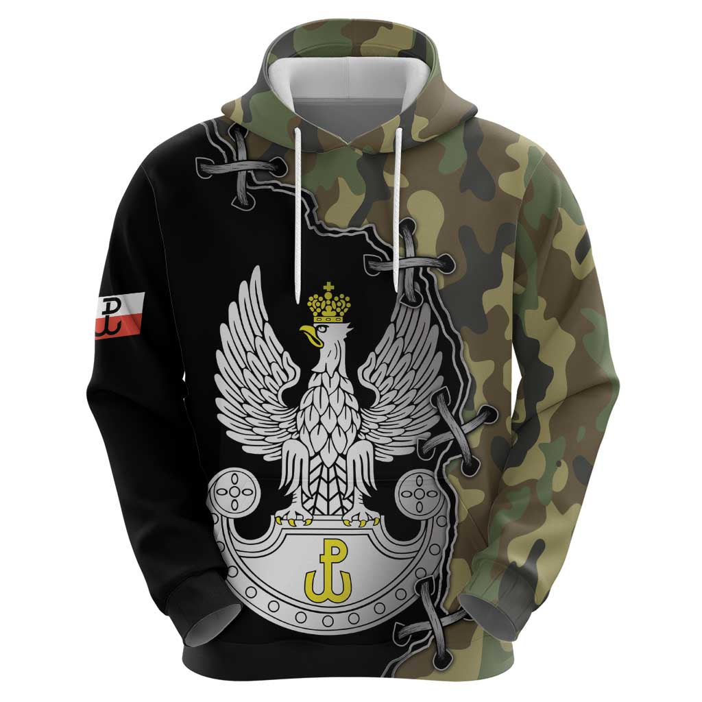Poland Home Army Zip Hoodie Armia Krajowa Military Eagle