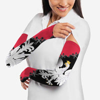Poland White Eagle Arm Sleeves Polish National Coat of Arms Design