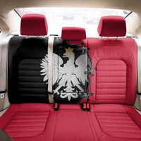 Poland White Eagle Back Car Seat Cover Polish National Coat of Arms Design