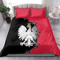 Poland White Eagle Bedding Set Polish National Coat of Arms Design
