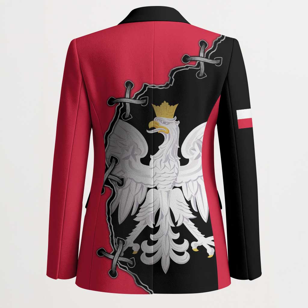 Poland White Eagle Blazer Polish National Coat of Arms Design