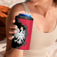 Poland White Eagle 4 in 1 Can Cooler Tumbler Polish National Coat of Arms Design