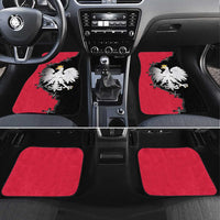 Poland White Eagle Car Mats Polish National Coat of Arms Design