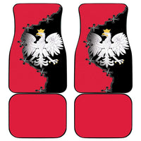 Poland White Eagle Car Mats Polish National Coat of Arms Design