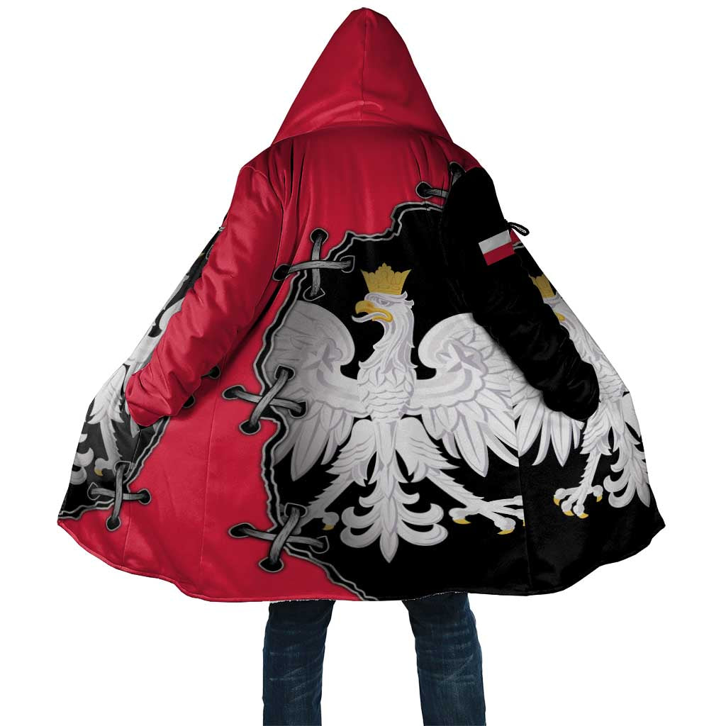 Poland White Eagle Cloak Polish National Coat of Arms Design
