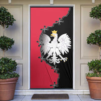 Poland White Eagle Door Cover Polish National Coat of Arms Design