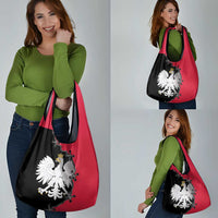 Poland White Eagle Grocery Bag Polish National Coat of Arms Design