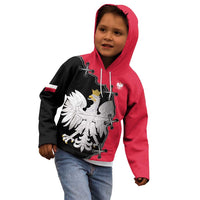 Poland White Eagle Kid Hoodie Polish National Coat of Arms Design