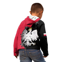 Poland White Eagle Kid Hoodie Polish National Coat of Arms Design