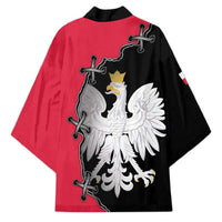 Poland White Eagle Kimono Polish National Coat of Arms Design